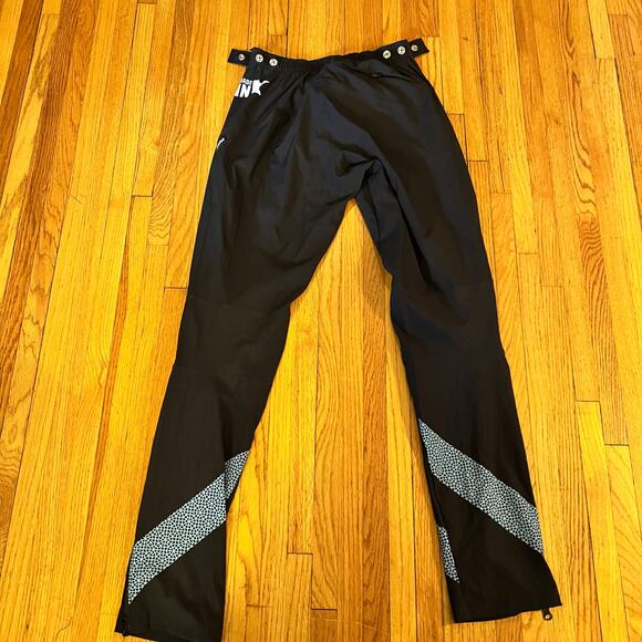 Podium Wear Pants Womens XL Side Zip Black Performance Track - Picture 3 of 10